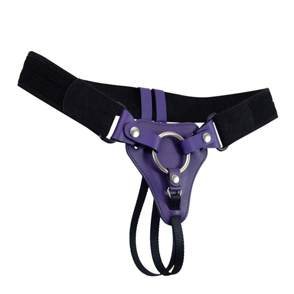 Wild Hide Deluxe Strap-On Harness Purple