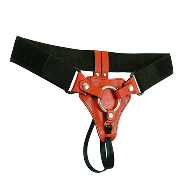 Wild Hide Deluxe Strap-On Harness Red