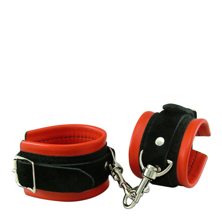 Wild Hide Pleasure Leather Cuffs