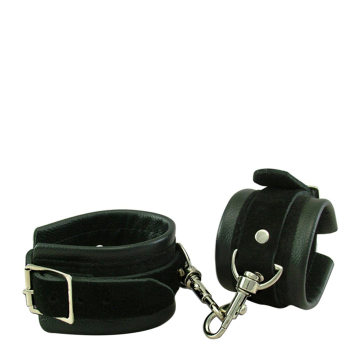 Wild Hide Pleasure Leather Cuffs